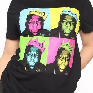 King Biggie crop top